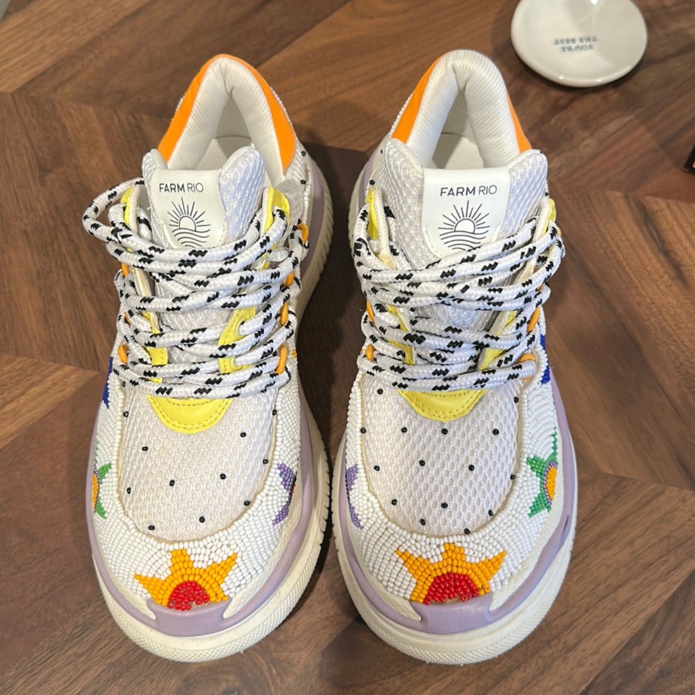 Farm Rio Beaded Gymshoe